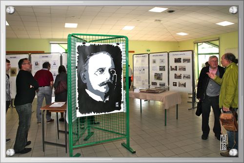 exposition sur la vie du docteur Albert le 8 mai 2021 à Saint-Sulpice - tableau