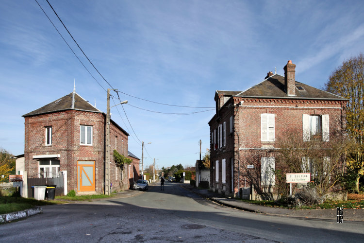 le café de la Gare à Saint-Sulpice (Oise) en 2019