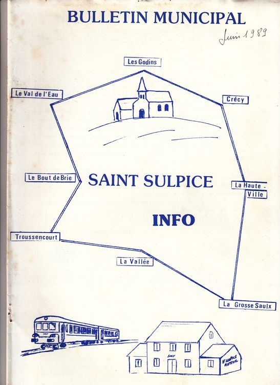 bulletin municipal juin 1989
